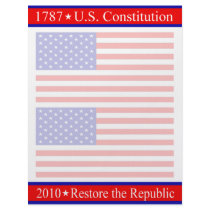 Tea Party Patriot Customizable Letterhead