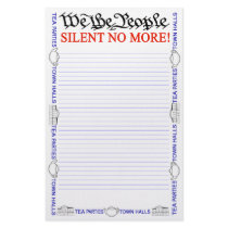 Tea Party Patriot Customizable Stationery