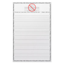 Tea Party Patriot Customizable Stationery