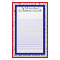 Tea Party Patriot Customizable Stationery