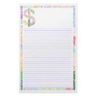 Tea Party Patriot Customizable Stationery stationery