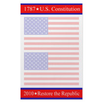 Tea Party Patriot Customizable Stationery