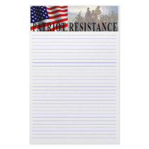 Tea Party Patriot Customizable Stationery