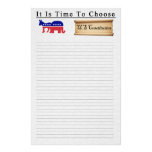 Tea Party Patriot Customizable Stationery