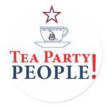 Tea Party People! Sticker
