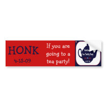 Tea Party Political Bumper Sticker bumper stickers
