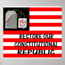 TEA PARTY POSTER