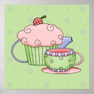 Tea Party print