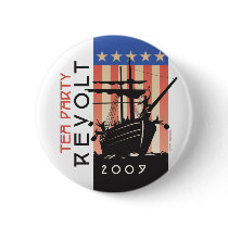 Tea Party Revolt 2009 buttons