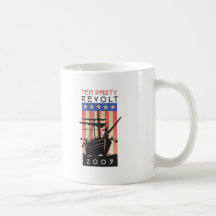 Tea Party Revolt 2009 Coffee Mug