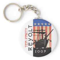 Tea Party Revolt 2009 Keychains