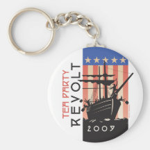 Tea Party Revolt 2009 Keychains