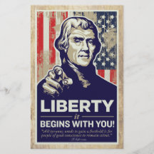 Tea Party Sam Adams & Jefferson Flyers