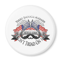 Tea Party Snakes Magnet