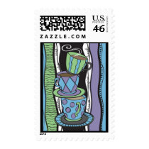 Tea Party Stamp