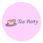 Tea Party Sticker