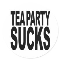 Tea Party Sucks stickers