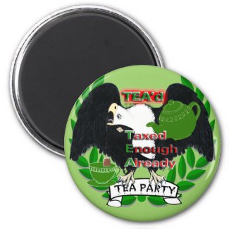 TEA Party Supplies magnet