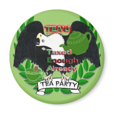 TEA Party Supplies Refrigerator Magnets by samack
