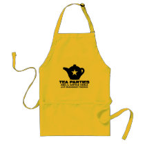 tea party - tea parties are for little girls aprons