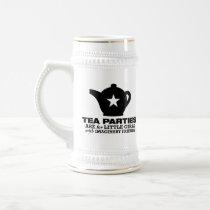tea party - tea parties are for little girls mugs