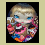 Tea Party Treats ART PRINT Alice in Wonderland