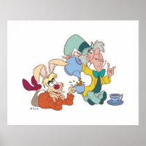 Tea Party with the Mad Hatter Disney Print