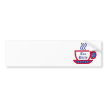 Tea Party - Write Your Own Text Bumper Stickers