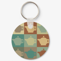 Tea Pop Art keychains