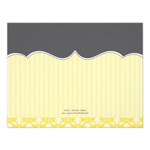 Tea Pot Bridal Shower Advise Card Custom Invitation