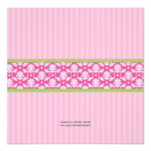 Tea Pot Bridal Shower Invitation
