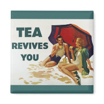Tea Revives You magnets