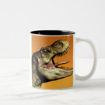 Tea Rex Tyrannosaurus Dinosaur Green Dino Coffee T Mug