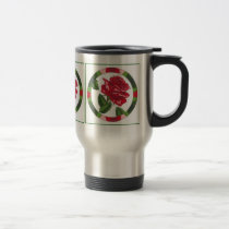 Tea Rose Travel Mug mugs