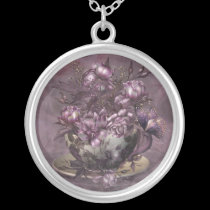 Tea & Roses Wearable Art Necklace necklaces