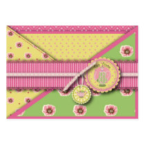 Tea Service Gift Tag business cards
