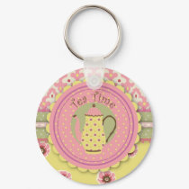 Tea Service Keychain