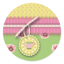 Tea Service Sticker II