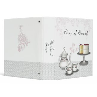 Tea Set Binder binder