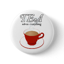 Tea Solves Everything buttons