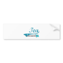 Tea South Dakota City Classic Bumper Stickers