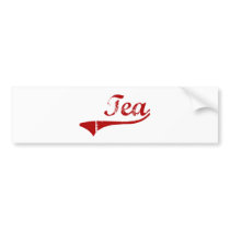 Tea South Dakota Classic Design Bumper Sticker