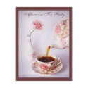 Tea Time, Afternoon Tea Party postcard