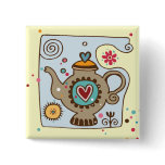 Tea Time Button