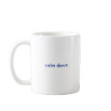 Tea Time - "Calm Down" mugs by vanpinni Tea Time - "Calm Down" mugs