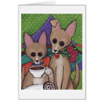 Tea Time Greeting Card
