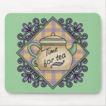 Tea Time Cards, Postage, Tees, GIfts Mouse Pad