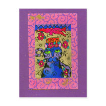 Tea Time Cat postcards