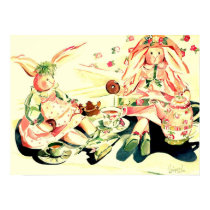 Tea Time for Bunnies #2 posters