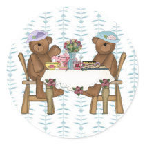 Tea Time for Teddies stickers